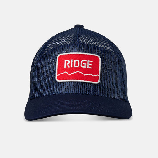 Ridge Mesh Snapback - Alpine Navy