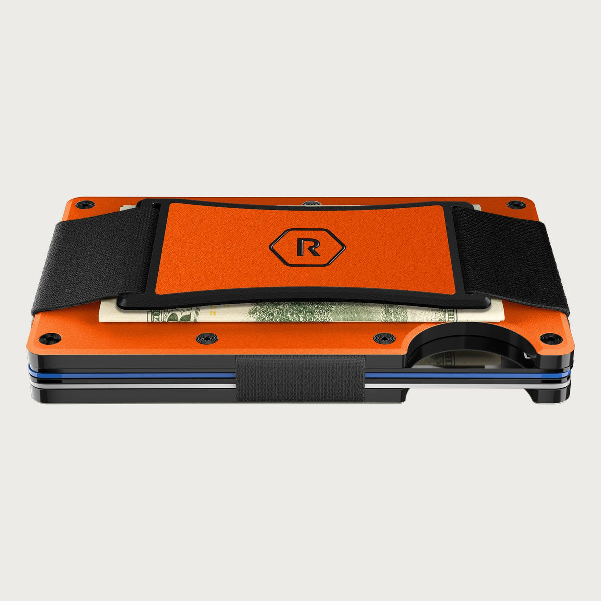Ridge Wallet - Haunted Hops - Basecamp Orange