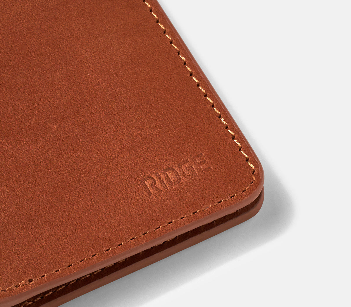 Ridge Bifold - Tobacco Brown Leather