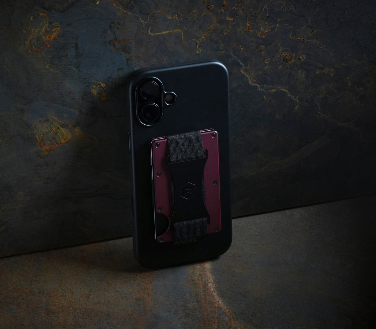 Ridge Wallet for MagSafe - Oxblood