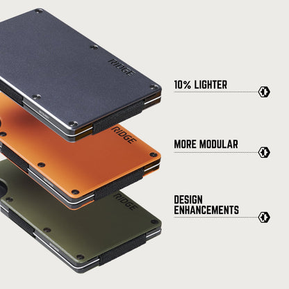 Ridge Wallet - Carbon Flow-vis