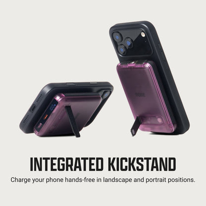 Ridge Power Bank - 10k mAh - Atomic Purple