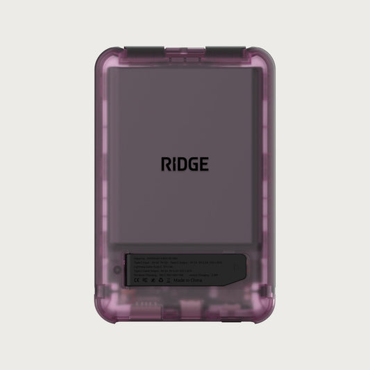 Ridge Power Bank - 10k mAh Bundle - Atomic Purple - 2-Pack