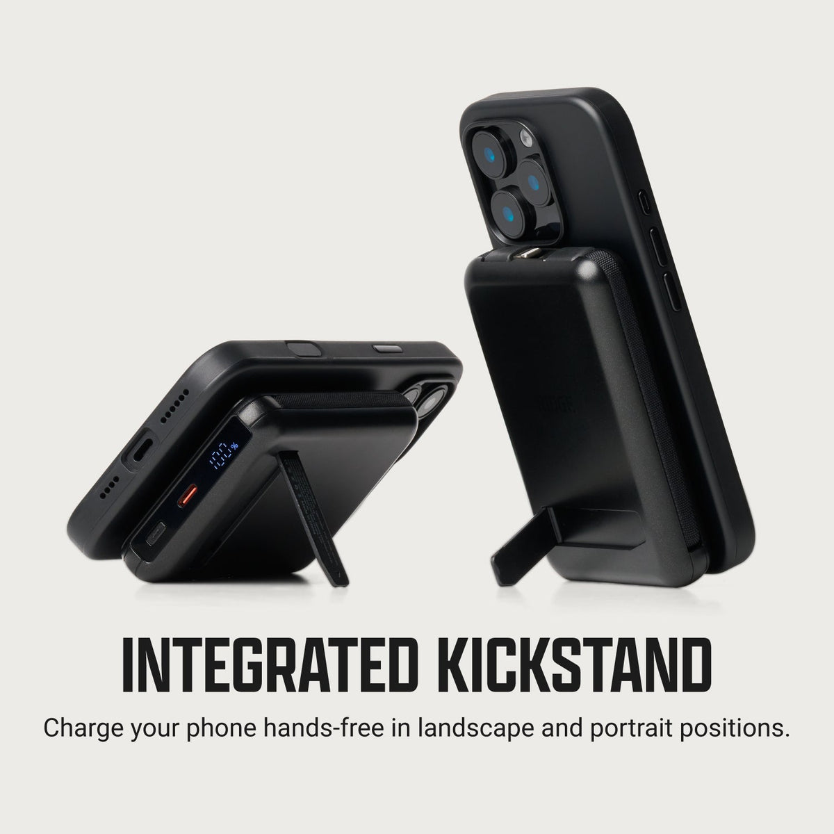 Ridge Power Bank - 10k mAh Bundle - Matte Black - 2-Pack