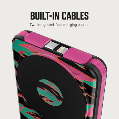 Ridge Power Bank - 10k mAh Bundle - Neon Tiger - 2-Pack
