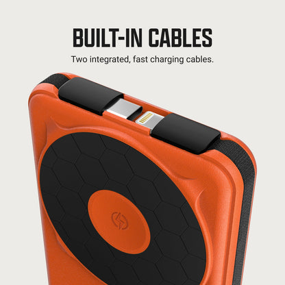 Ridge Power Bank - 10k mAh Bundle - Basecamp Orange - 3-Pack