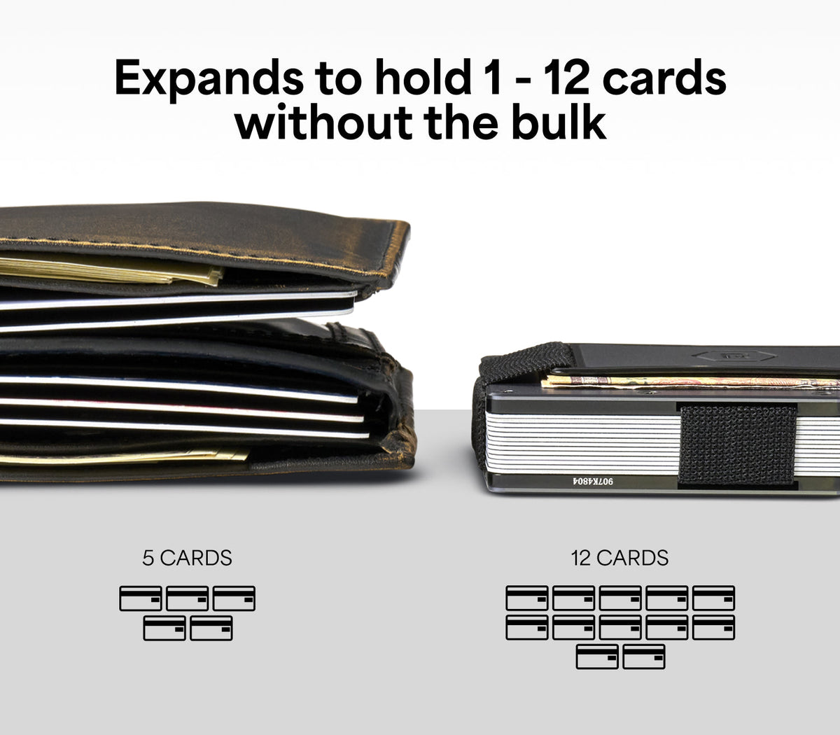 Ridge Wallet - 24K Gold
