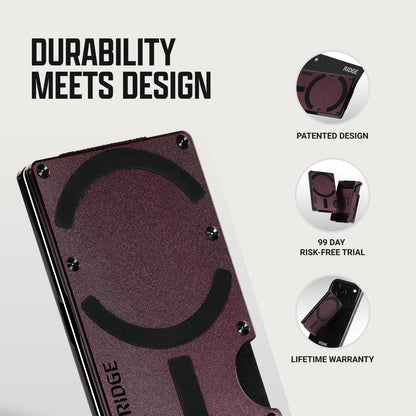 Ridge Wallet For MagSafe - Carbon Fiber 3k