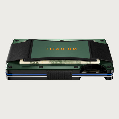 Ridge Wallet - Olive Titanium - Terrain