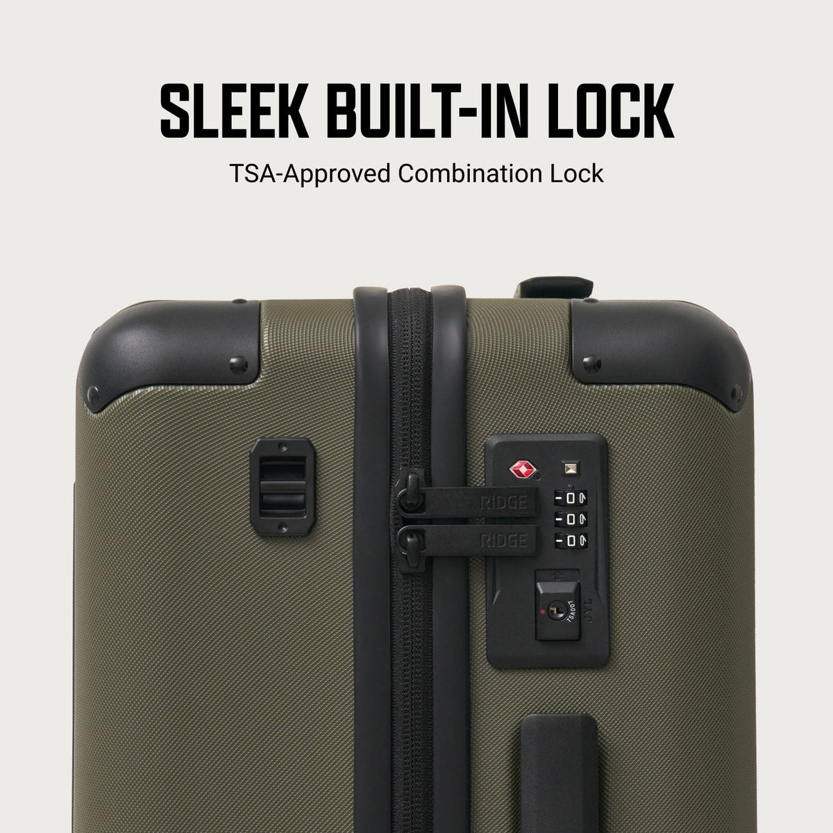 Ridge Carry-On Matte Olive (New) 10