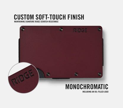Ridge Wallet - Oxblood