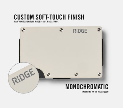 Ridge Wallet - Monaco White