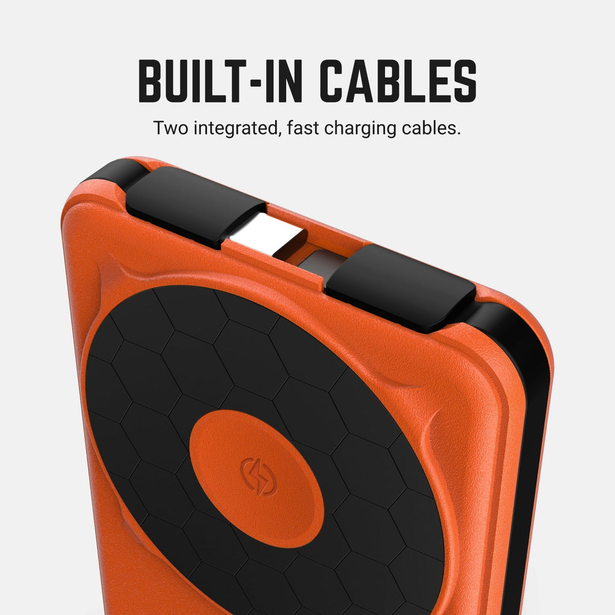 Ridge Everyday Charging Kit - iPhone 18 Pro Max - Basecamp Orange — power bank infographic 2