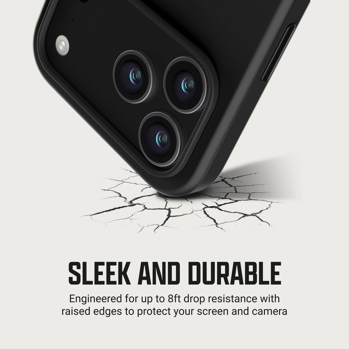 Ridge Everyday Charging Kit - iPhone 18 Pro Max - Matte Black — case infographic 2