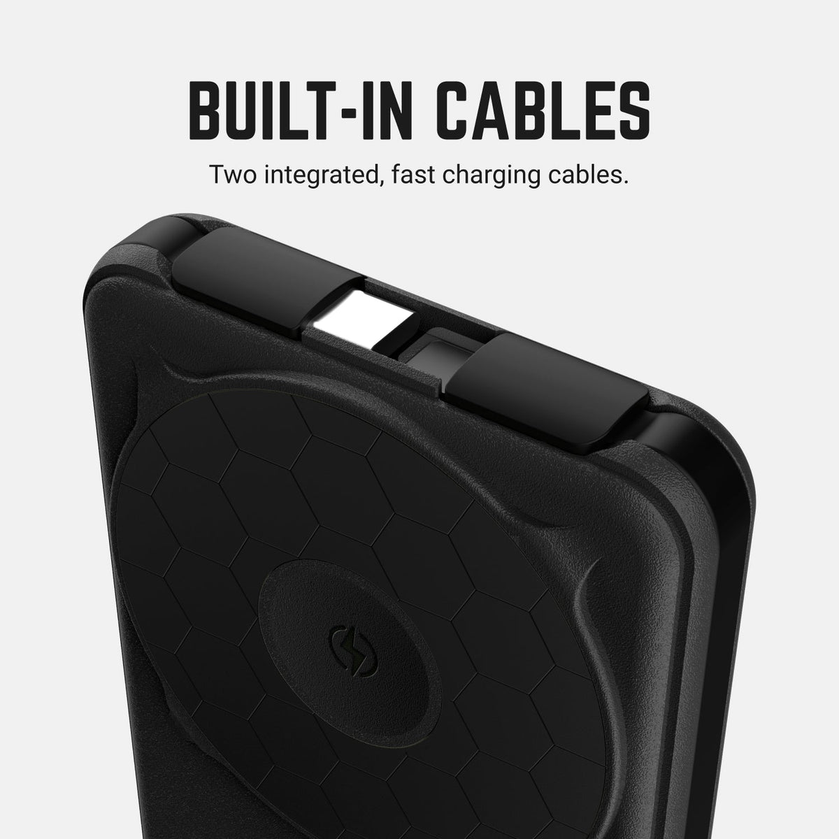 Ridge Everyday Charging Kit - iPhone 18 Pro - Performance Suede — power bank infographic 2