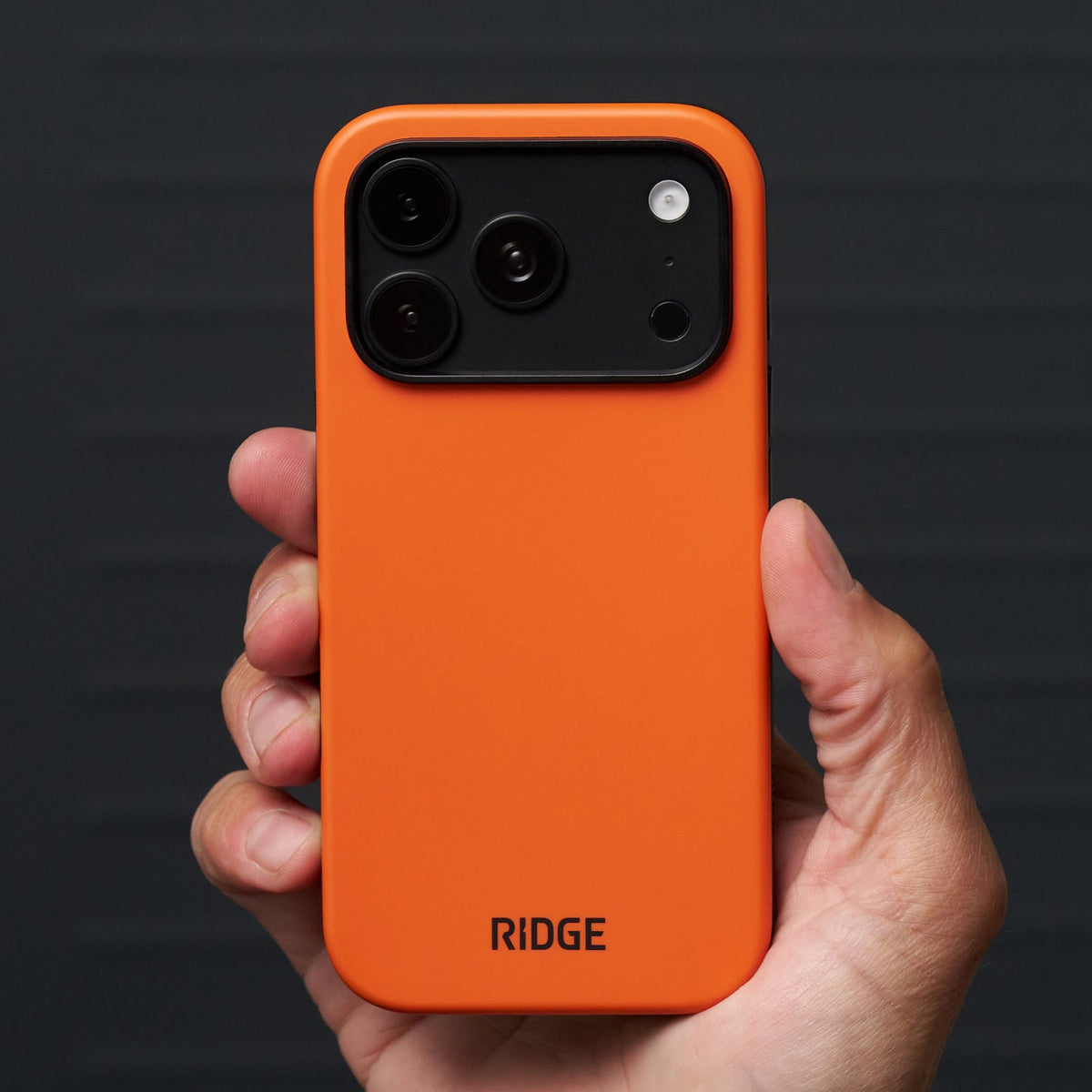 Ridge Phone Case - iPhone 18 Pro - Basecamp Orange