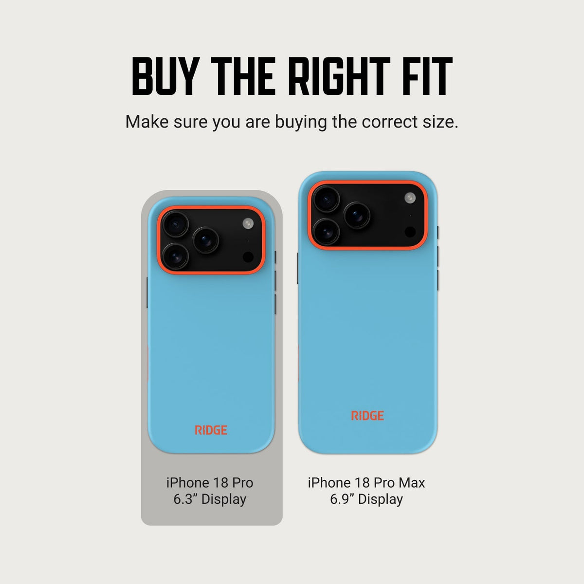Ridge Phone Case - iPhone 18 Pro - GT