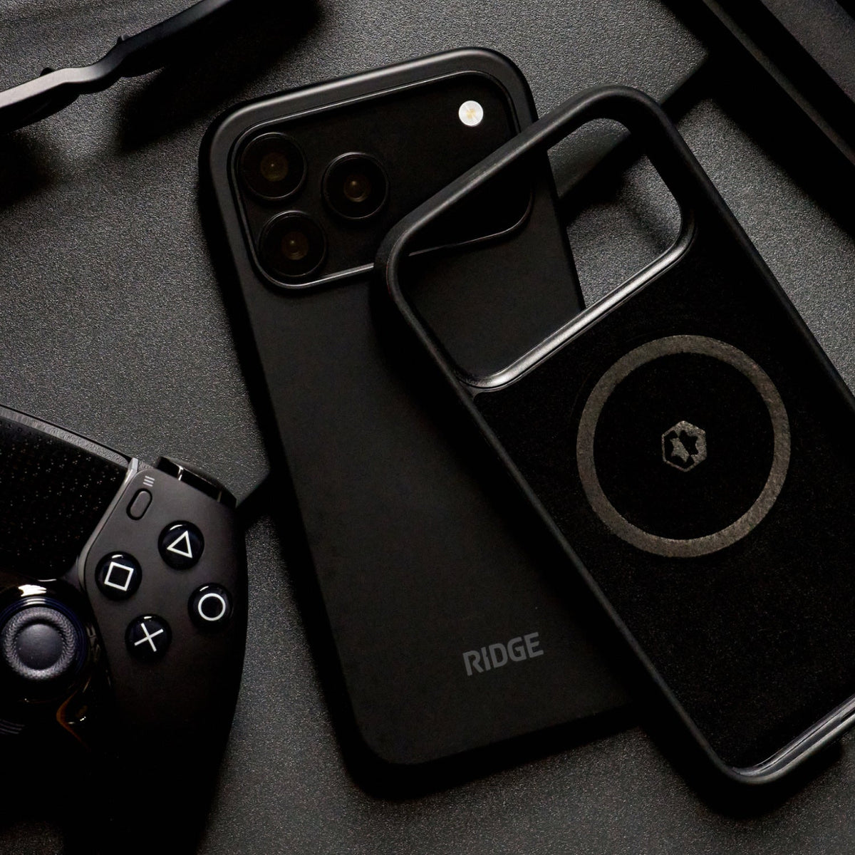 Ridge Phone Case - iPhone 18 Pro - Matte Black