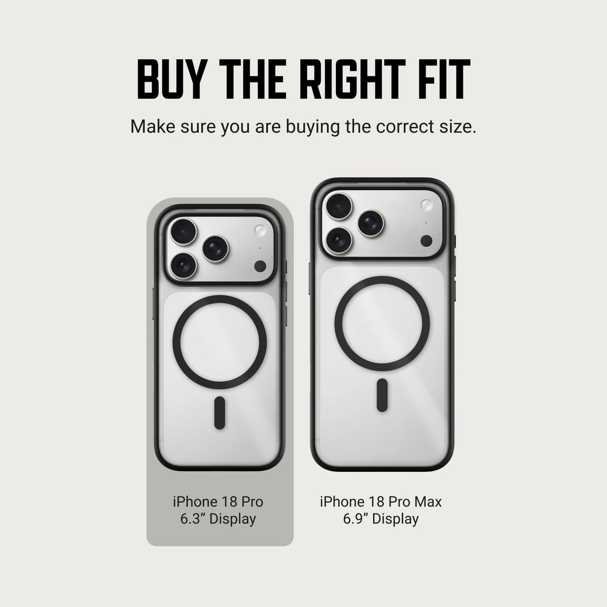 Ridge Phone Case - iPhone 18 Pro - Phantom