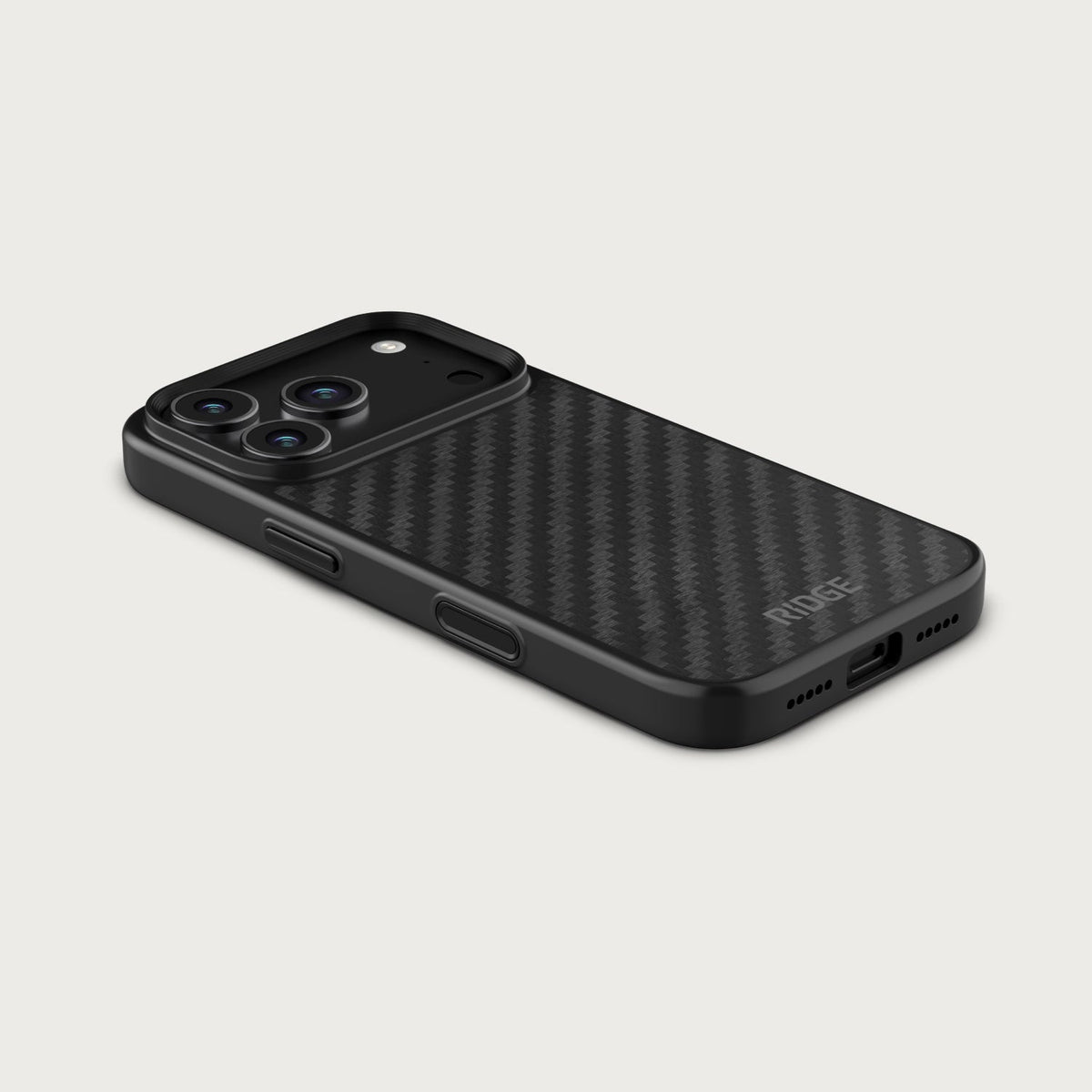 Ridge Phone Case - iPhone 18 Pro Max - Carbon