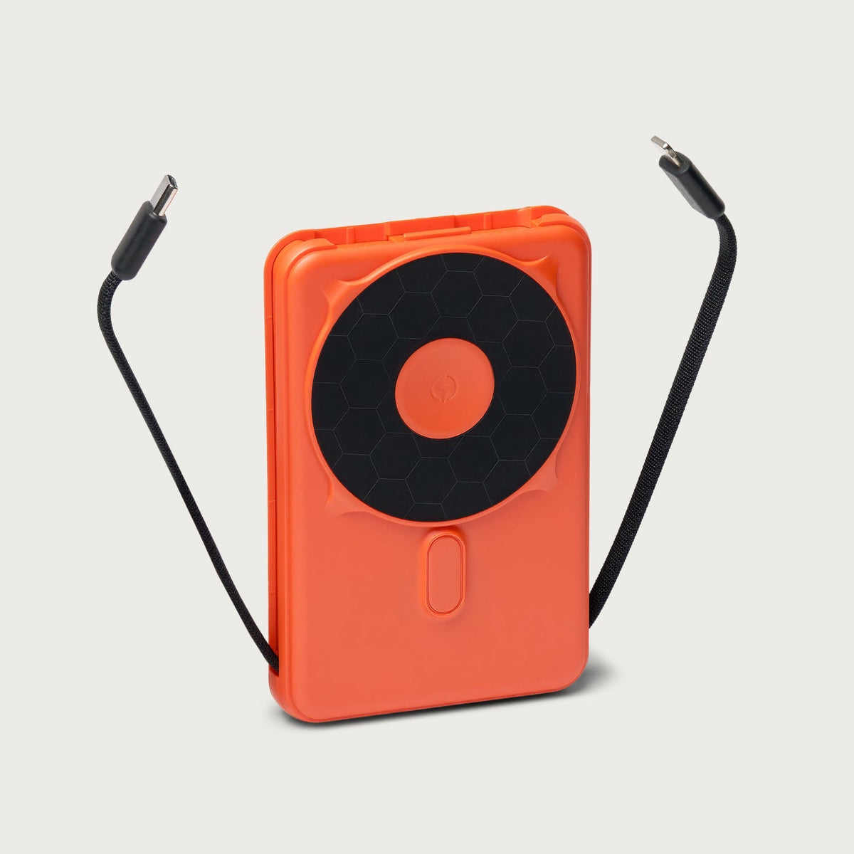 Ridge Wallet for MagSafe + Power Bank - Basecamp Orange — image 3