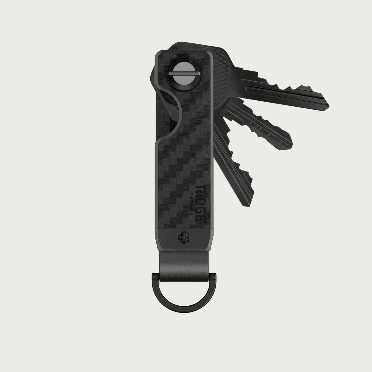 Ridge Wallet for MagSafe + Power Bank + KeyCase - Carbon Fiber 3K + Matte Black + Carbon Fiber 3K — image 3