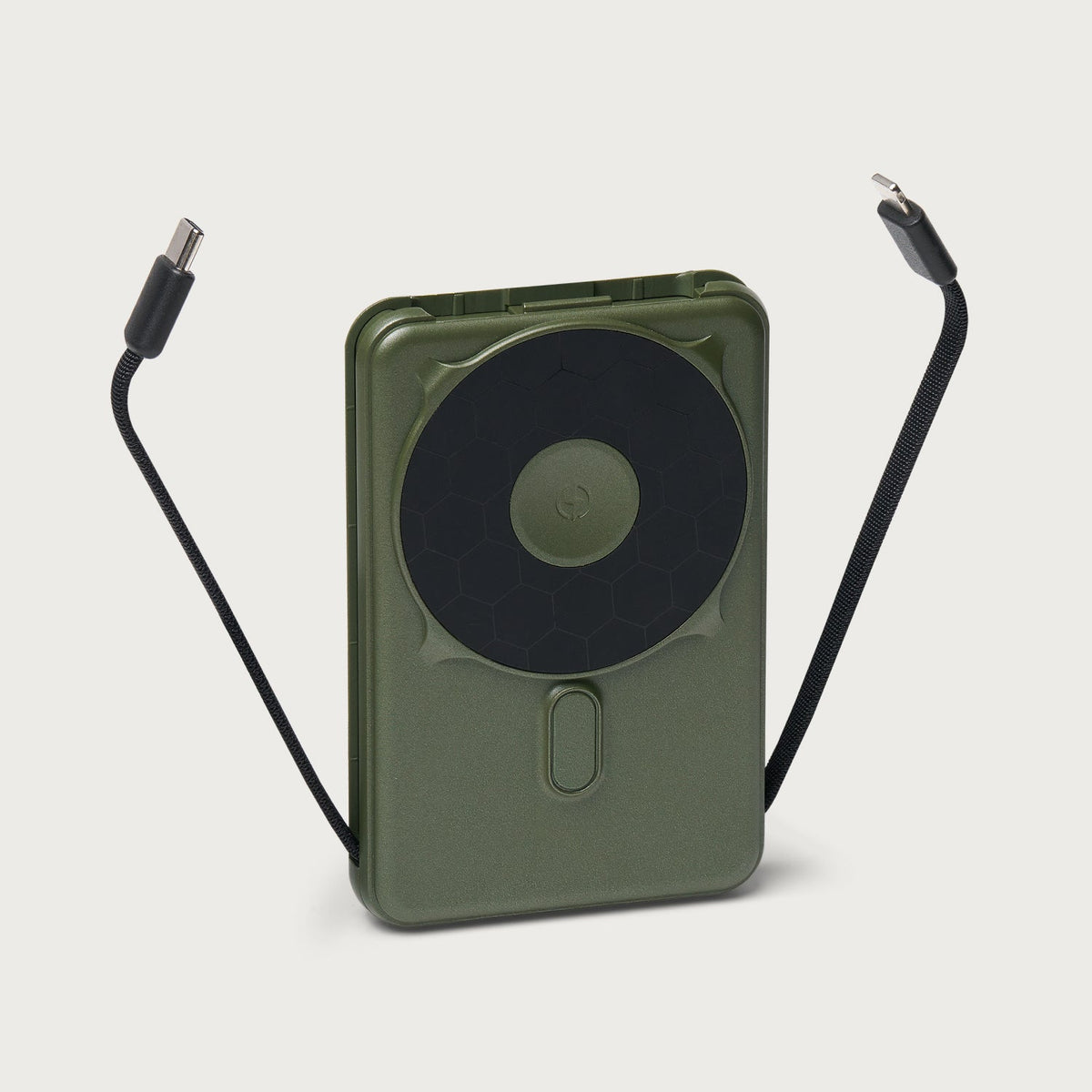 Ridge Wallet for MagSafe + Power Bank + KeyCase - Matte Olive — image 4