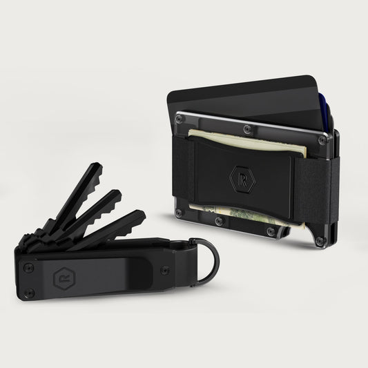 Ridge Wallet + KeyCase - Phantom + Royal Black