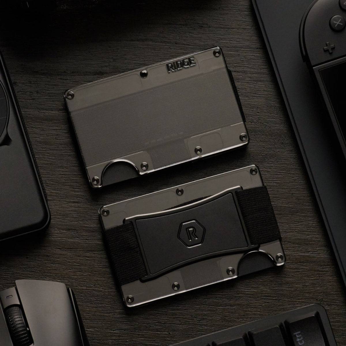 Ridge Wallet + KeyCase - Phantom + Royal Black
