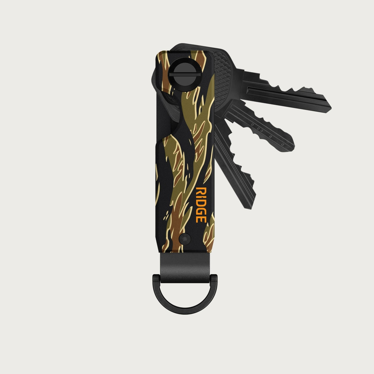 Ridge Wallet + Power Bank + KeyCase - Tiger Stripe + Matte Black + Tiger Stripe — image 3