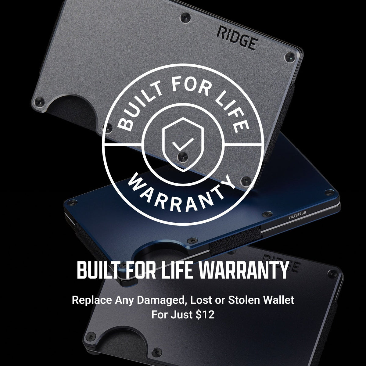 Ridge Wallet + Power Bank + KeyCase - Tiger Stripe + Matte Black + Tiger Stripe — infographic 7