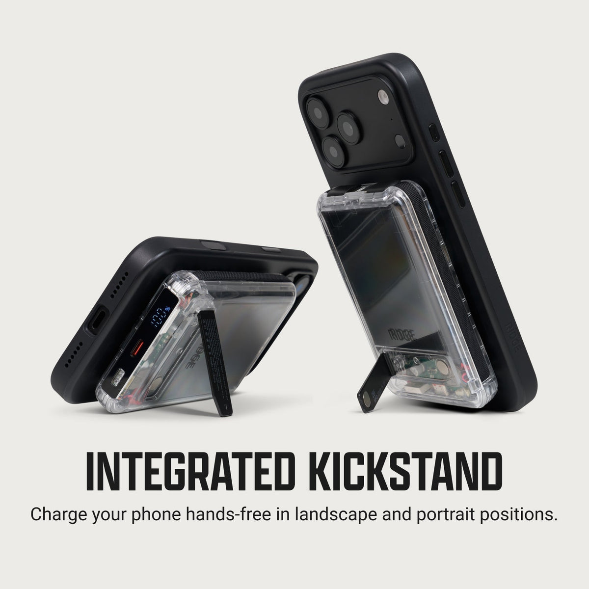 Ridge Wallet & Power Bank Kit - Phantom